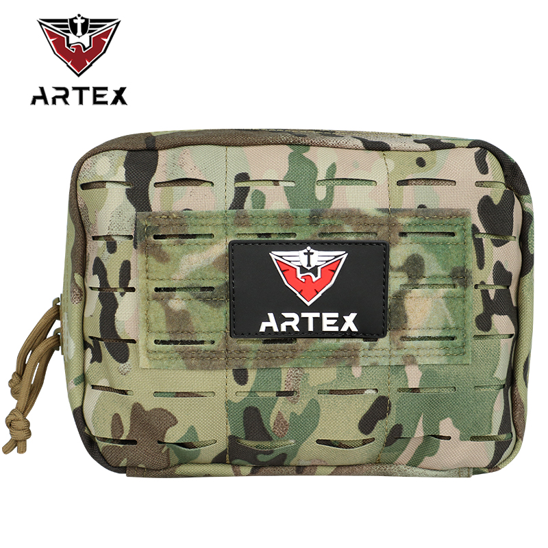 First Aid Kit Camping - Taktische MOLLE EDC-Tasche Erste-Hilfe-Set Handyhalter Hüfttasche