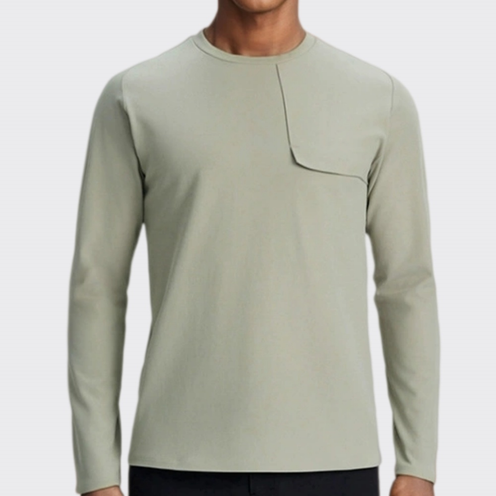Outdoor Camping In Winter - 2026 Neues Herren Langarm-T-Shirt Laufshirt Schnelltrocknend