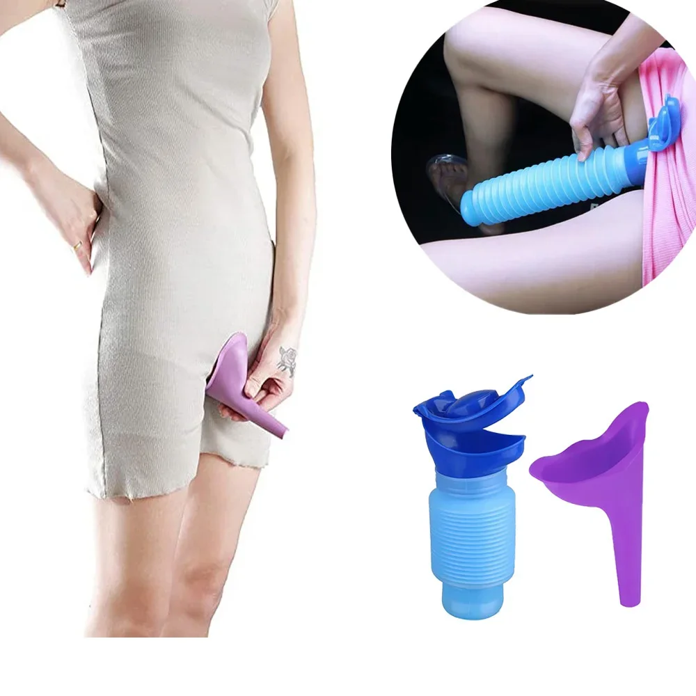 Outdoor Camping Urinal - Tragbare 750ML Outdoor Urin für Frauen