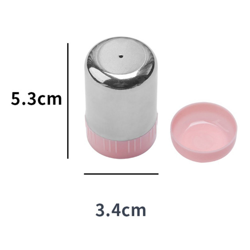 Outdoor Camping Kitchen - Kleine Edelstahl-Gewürzflasche mit Staubschutz für Salz,