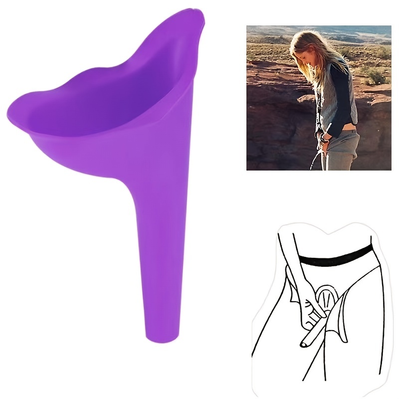 Outdoor Camping Urinal - Tragbares stehendes Urinal für Frauen, wiederverwendbares