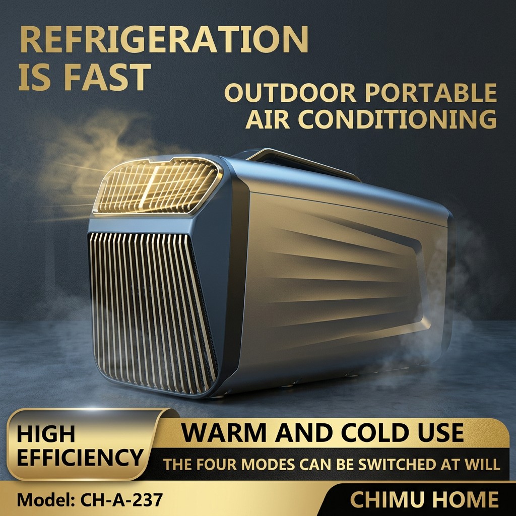 Outdoor Camping Air Conditioner - 【CHIMU HOME】 Tragbare Klimaanlage 5400Btu Mobiles