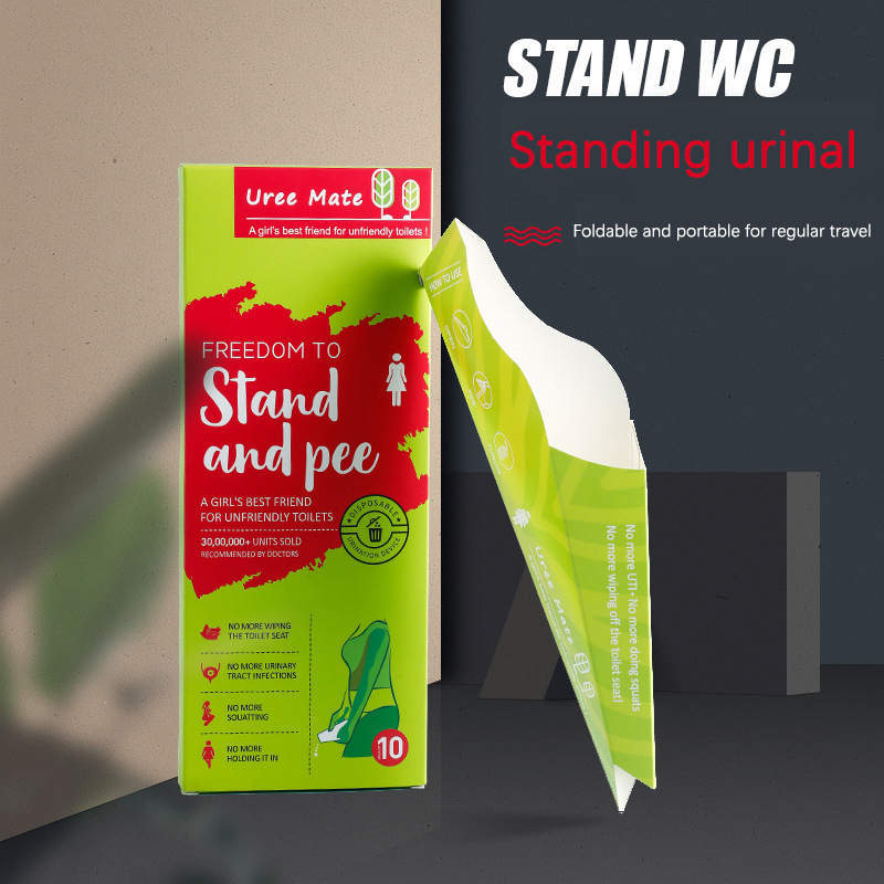 Outdoor Camping Urinal - 10PCS Einweg Weibliche Wasserlassen Gerät Frauen