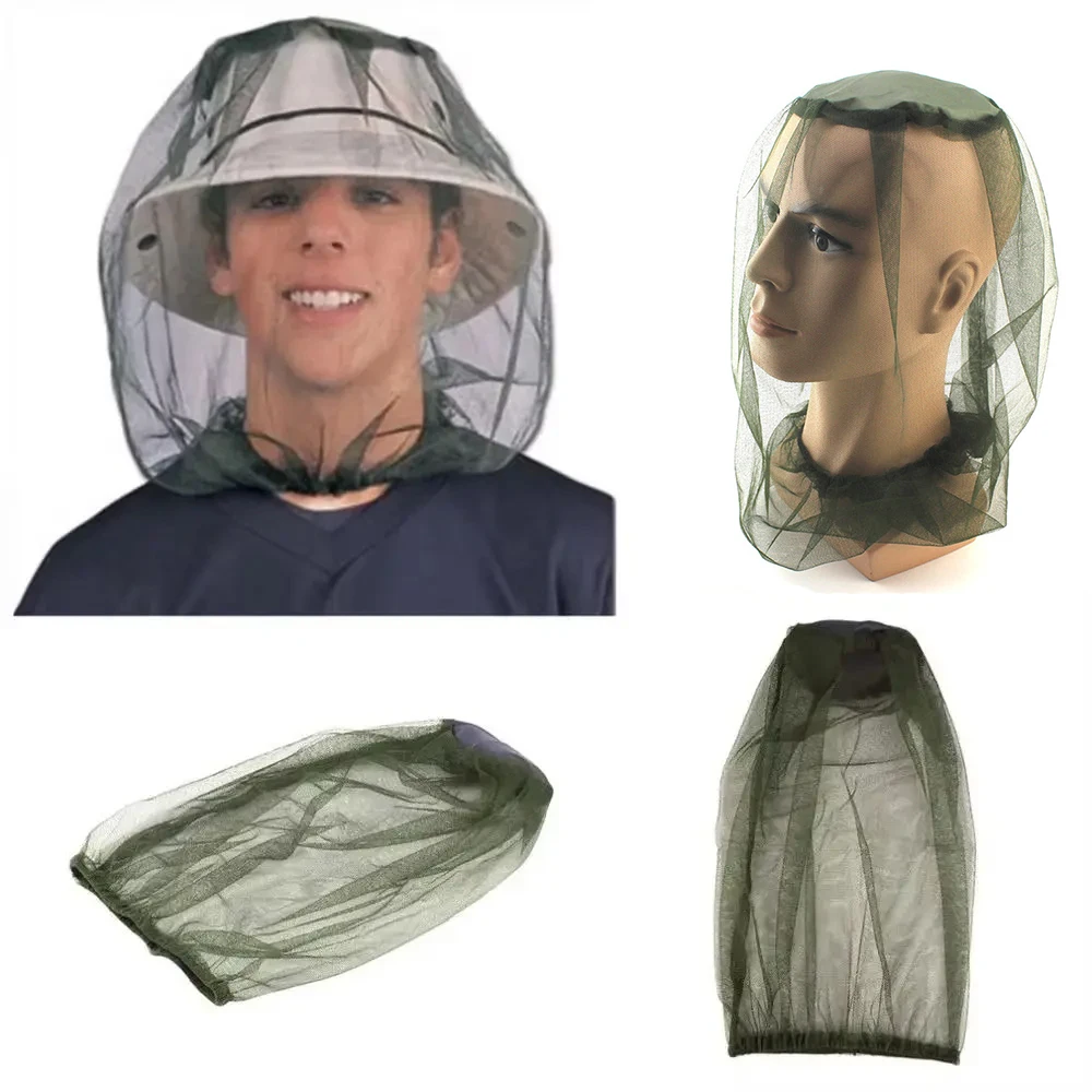 Outdoor Camping Bug Zapper - Outdoor-Anglerhut mit Anti-Mücken-Insektennetz, Anglerhut mit Insektennetz,