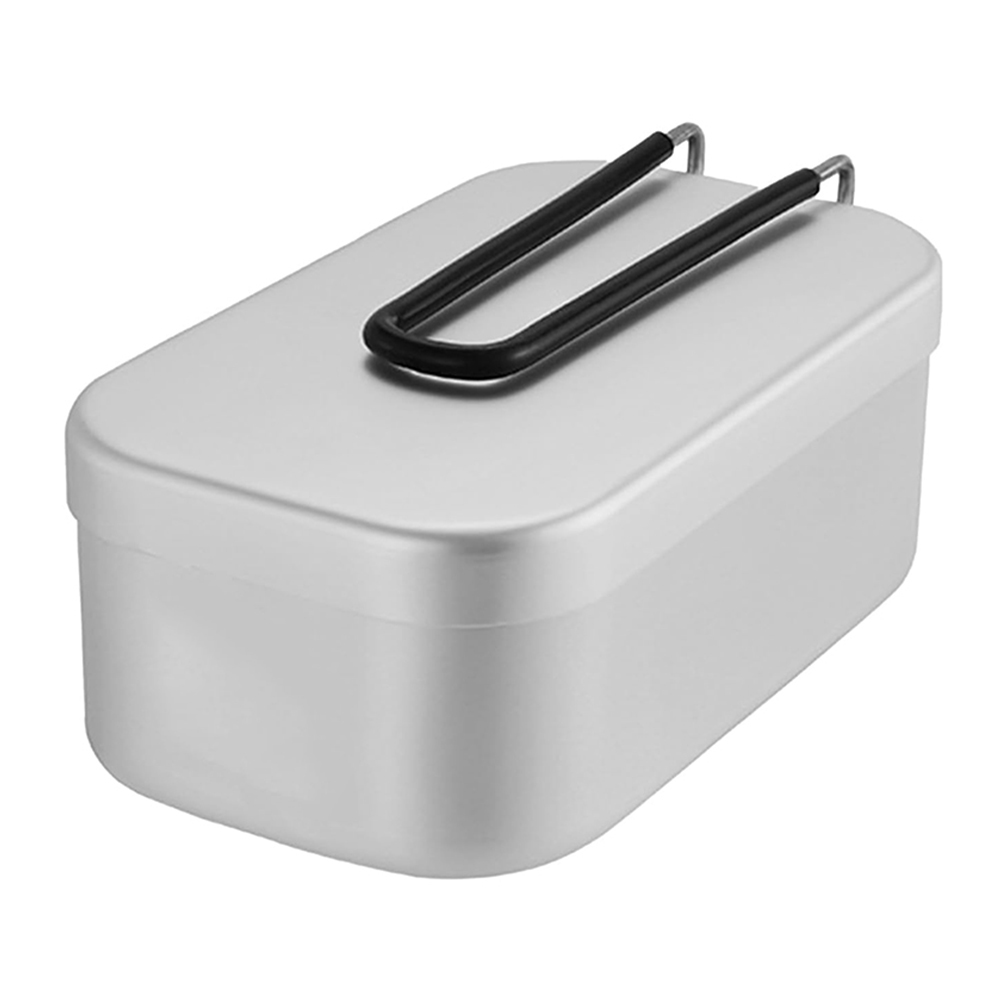 Camp Utensil Set - 800ML Aluminium Mittagessen Boxen Outdoor Camping