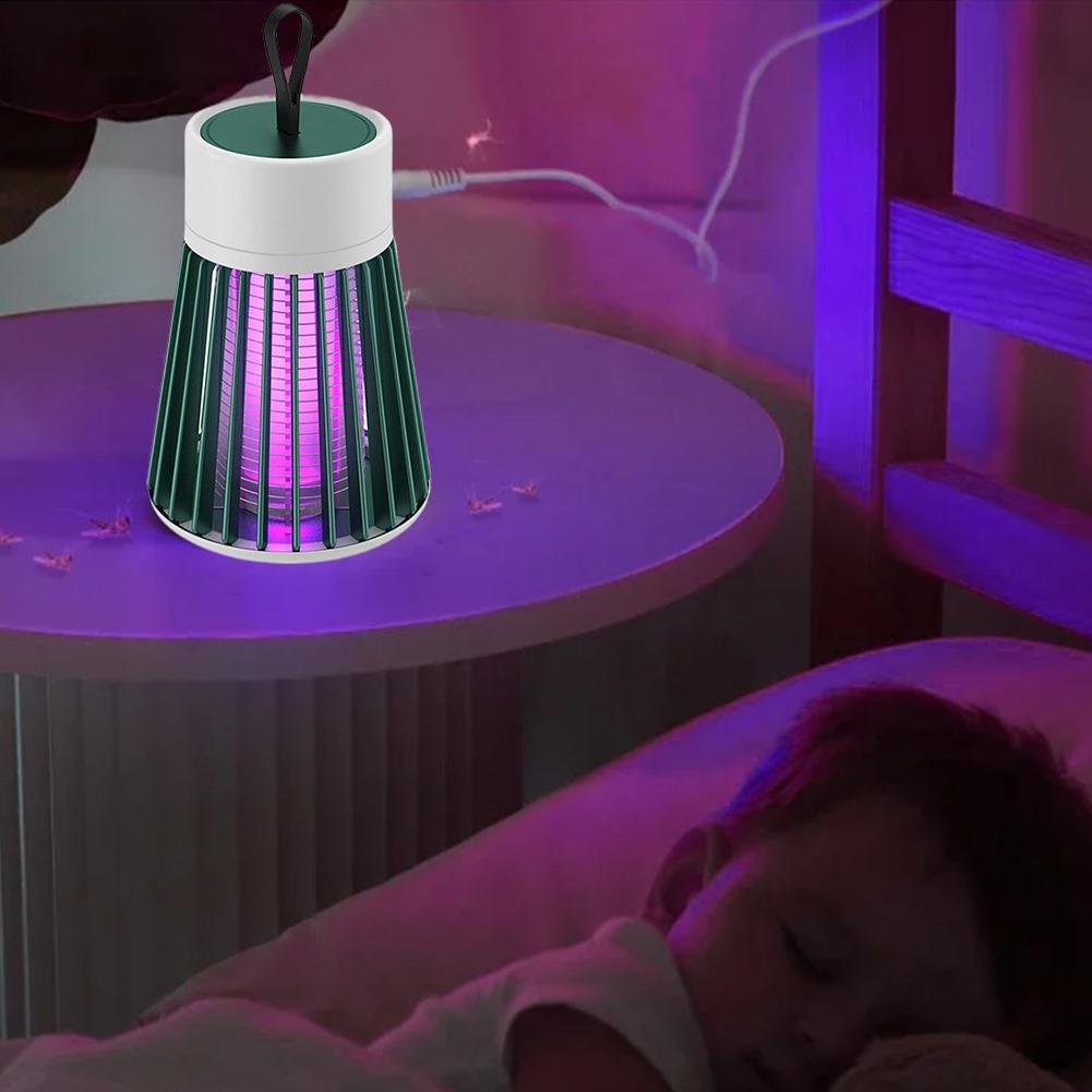Outdoor Camping Bug Zapper - Elektrische Mückenvernichtungslampe 5V Elektrischer Insektenvernichter UV-Licht