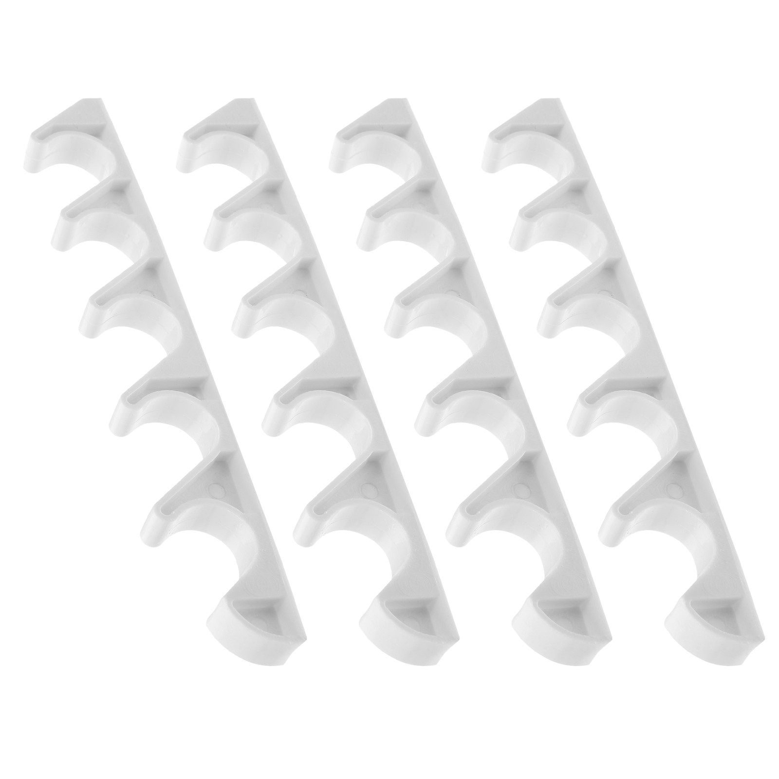 Folding Chair - 4-teiliges Set Outdoor-Klappstuhl-Verstellclips mit fünf Positionen,