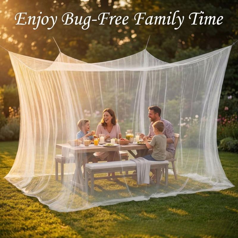 Outdoor Camping Bug Zapper - Sommer-Outdoor-Moskitonetz 300x300x240cm Camping-Insektennetz Geeignet für Außenterrassen,