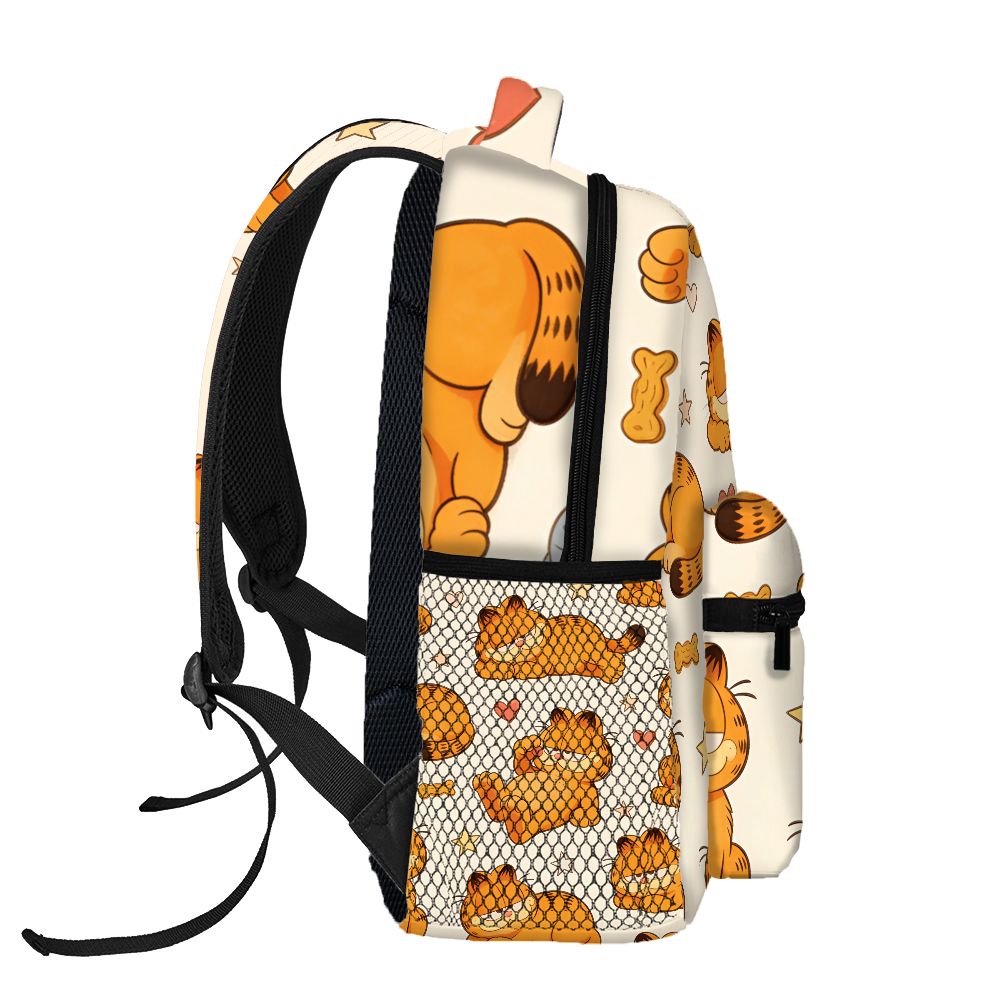Outdoor Camping Bag - Lustiger Lazy Garfield Rucksack mit Stern-