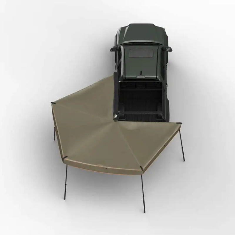 Outdoor Camping Ute - Markise für Pickups Doppelschichtige Faltbare Polyester-Gewebe