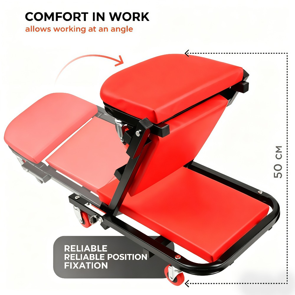 1 Stück Mechaniker-Rollhocker, – Folding Chair Bewertung und Preis