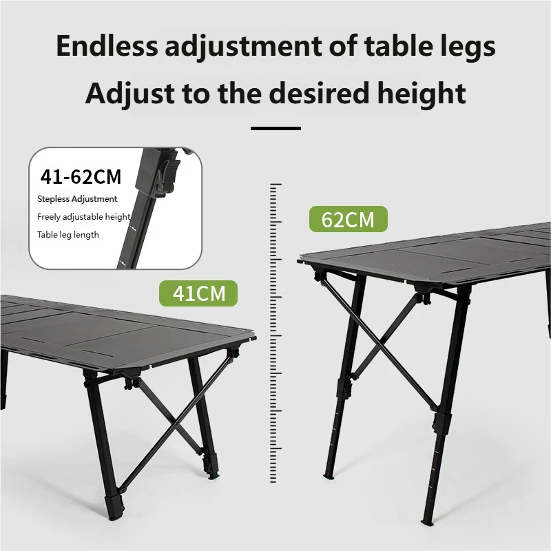 Tragbarer Aluminium-Legierung  – Outdoor Camping Folding Table Bewertung und Preis