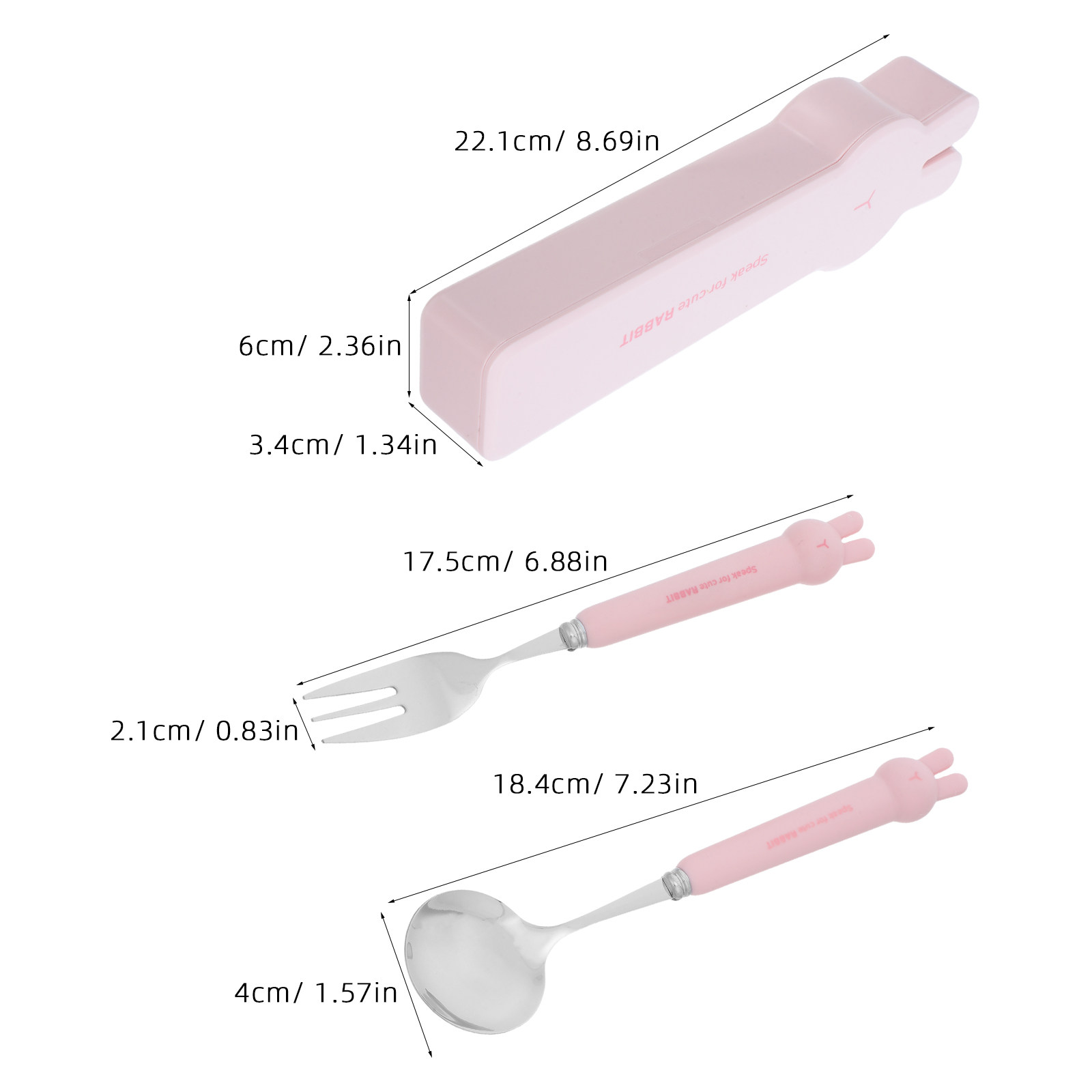 1 Set Edelstahl-Besteckset Tra – Camp Utensil Set Bewertung und Preis