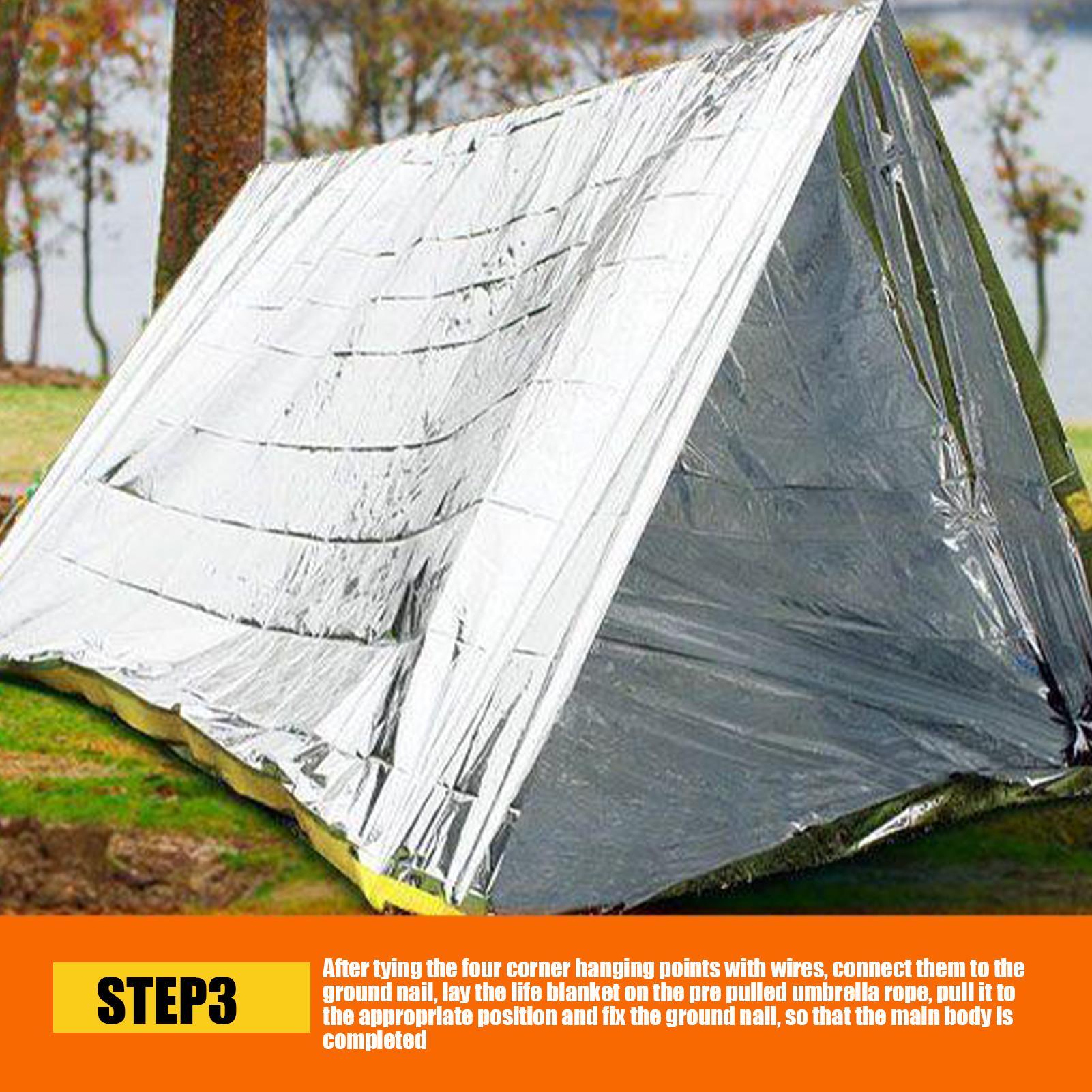 1 Stück Notfalldecke, winddich – First Aid Kit Camping Bewertung und Preis