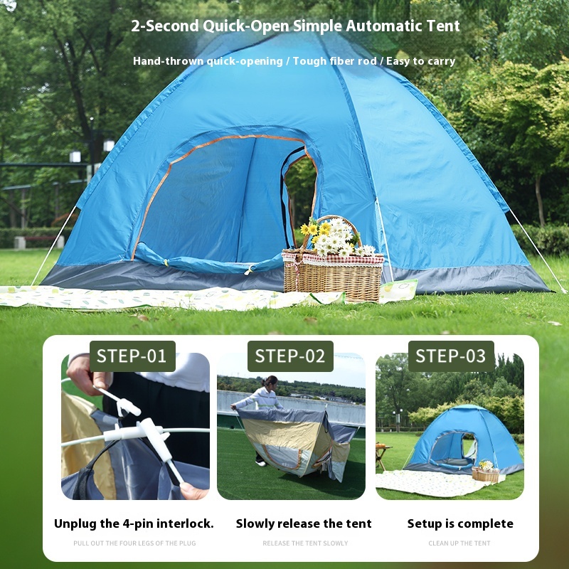 Vollautomatisches Outdoor-Zelt – Outdoor Camping Equipment Stores Bewertung und Preis