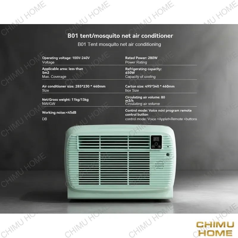 【CHIMU HOME】 650W Tragbare Kli – Outdoor Camping Air Conditioner Bewertung und Preis