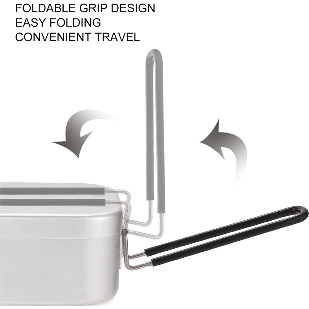 800ML Aluminium Mittagessen Bo – Camp Utensil Set Bewertung und Preis