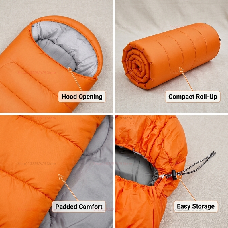 Camping-Schlafsack, leicht, fü – Outdoor Camping In Winter Bewertung und Preis