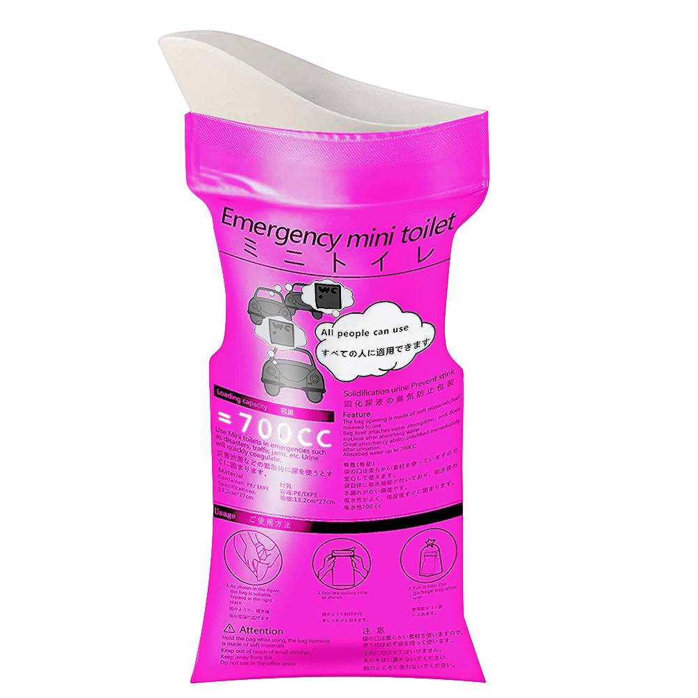 700 ml Urinal-Toilettenbeutel, – Outdoor Camping Urinal Bewertung und Preis