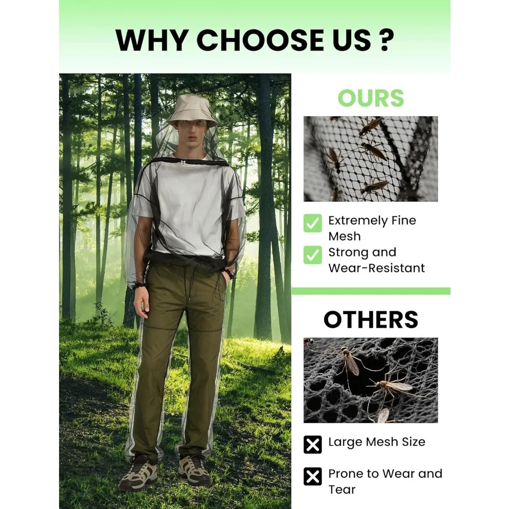 Mückenschutzanzug für den Auße – Outdoor Camping Bug Zapper Bewertung und Preis
