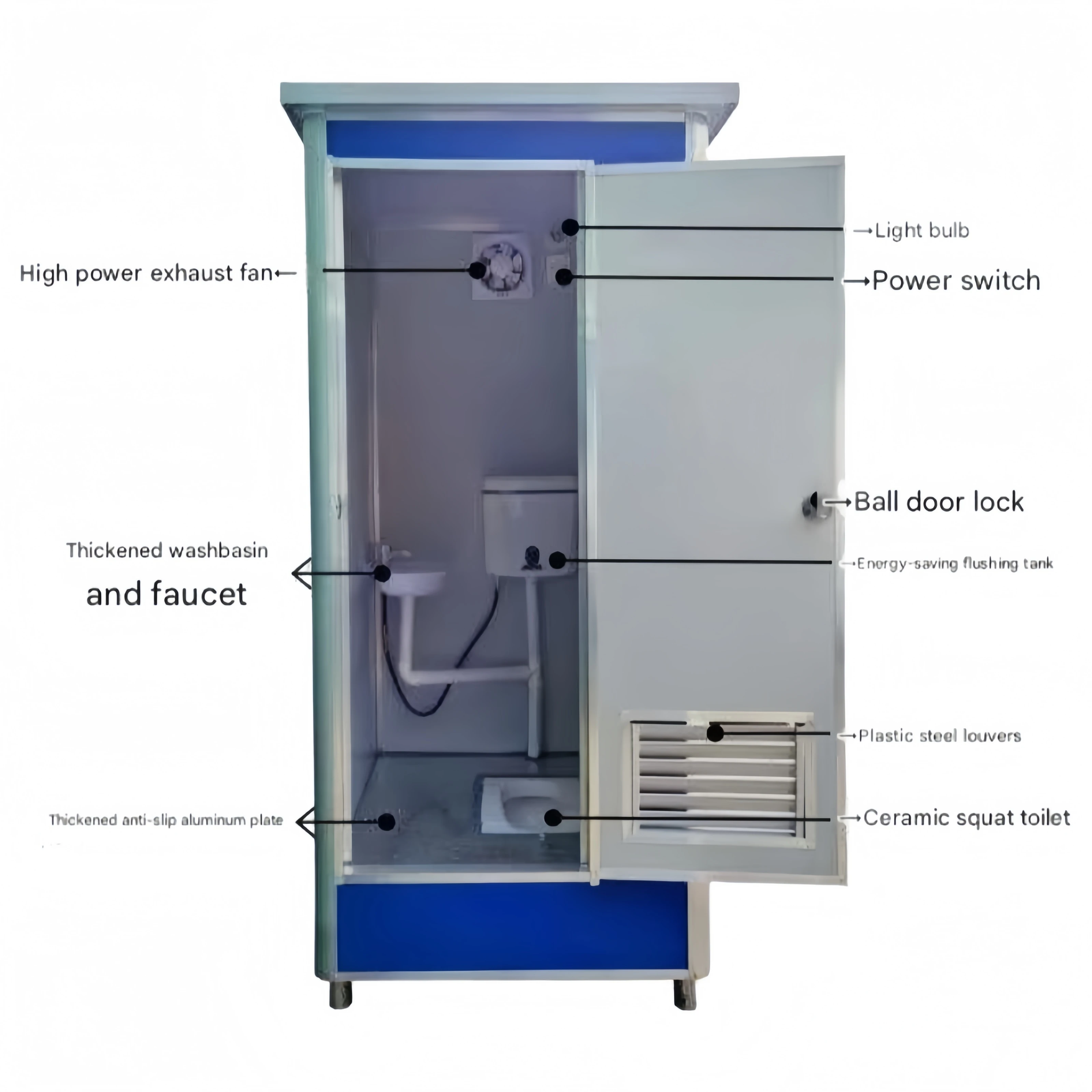 2026 Tragbare Outdoor-Toilette – Outdoor Camping Shower Bewertung und Preis