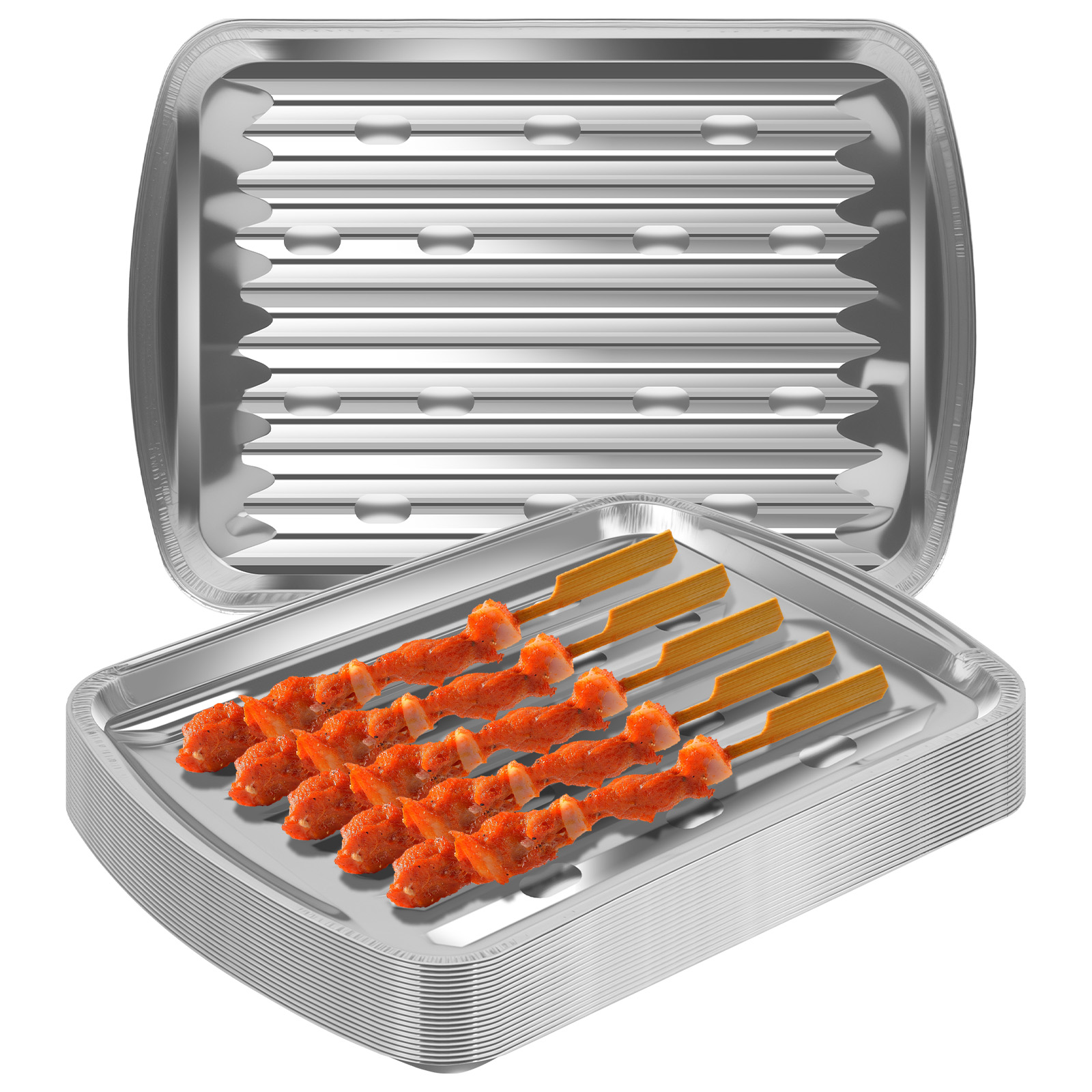 Aluminiumfolien-Tabletts, anti – Outdoor Camping Kitchen Bewertung und Preis