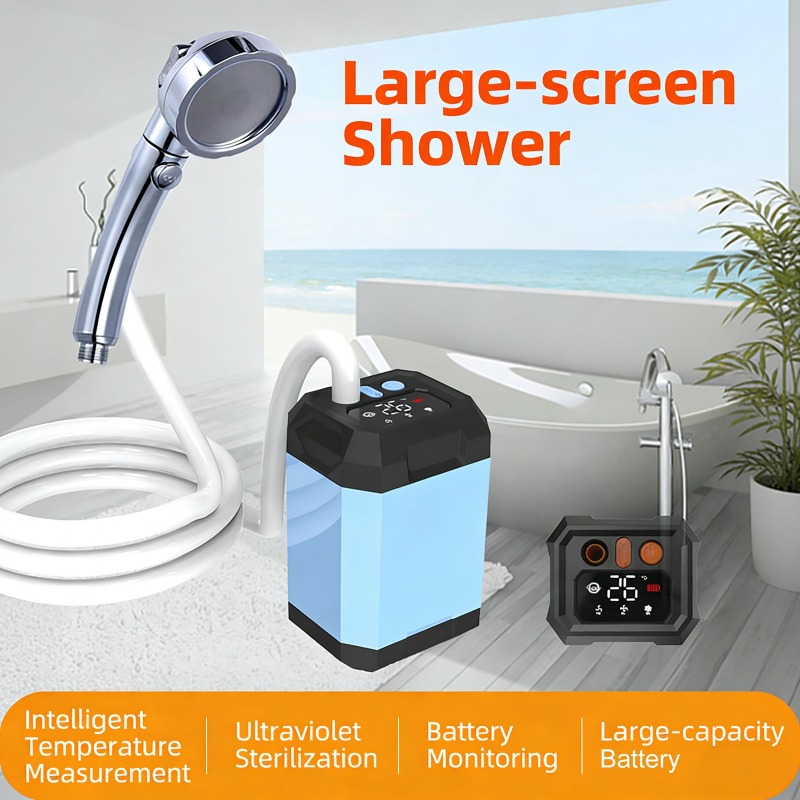 5400mAh/9000mAh Tragbare Campi – Outdoor Camping Shower Bewertung und Preis