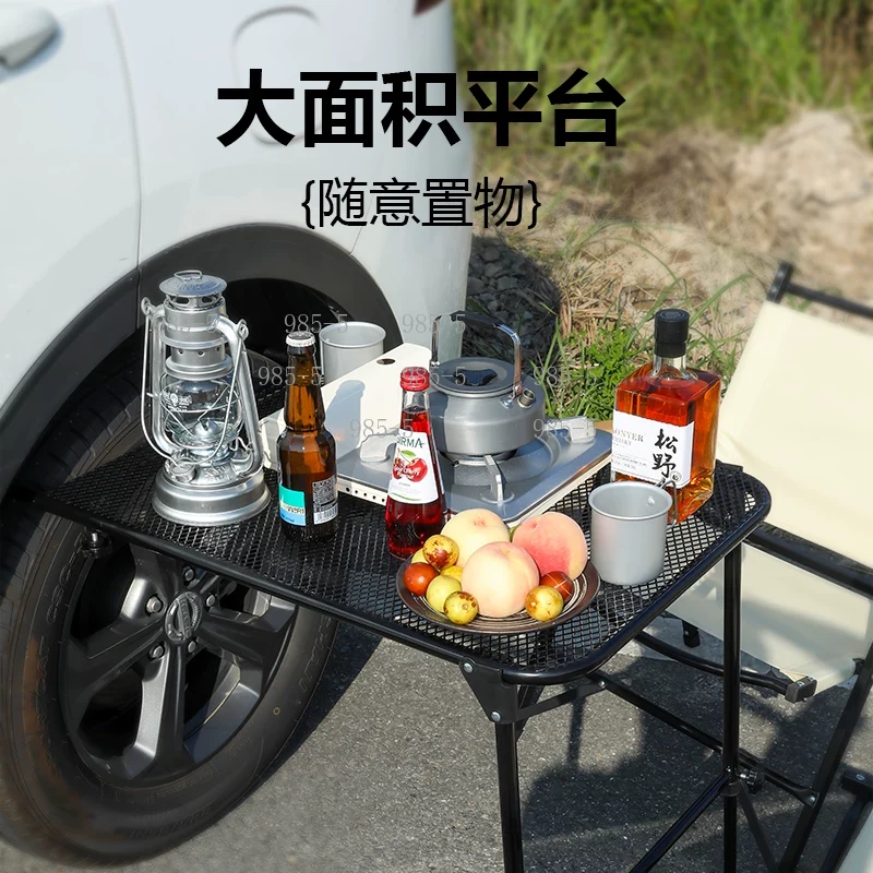 Tragbarer Klapptisch aus Kohle – Outdoor Camping Folding Table Bewertung und Preis