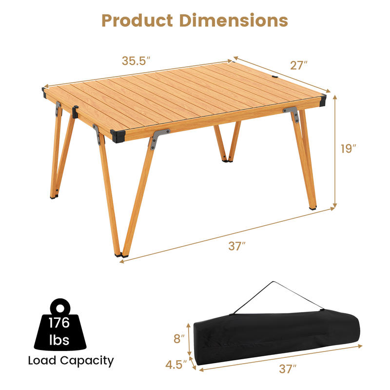 Einzelner Klappbarer Picknickt – Outdoor Camping Folding Table Bewertung und Preis