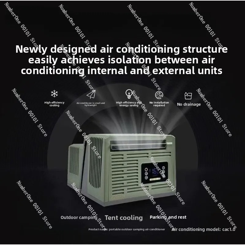 DC-Inverter-Mobil-Fensterklima – Outdoor Camping Air Conditioner Bewertung und Preis